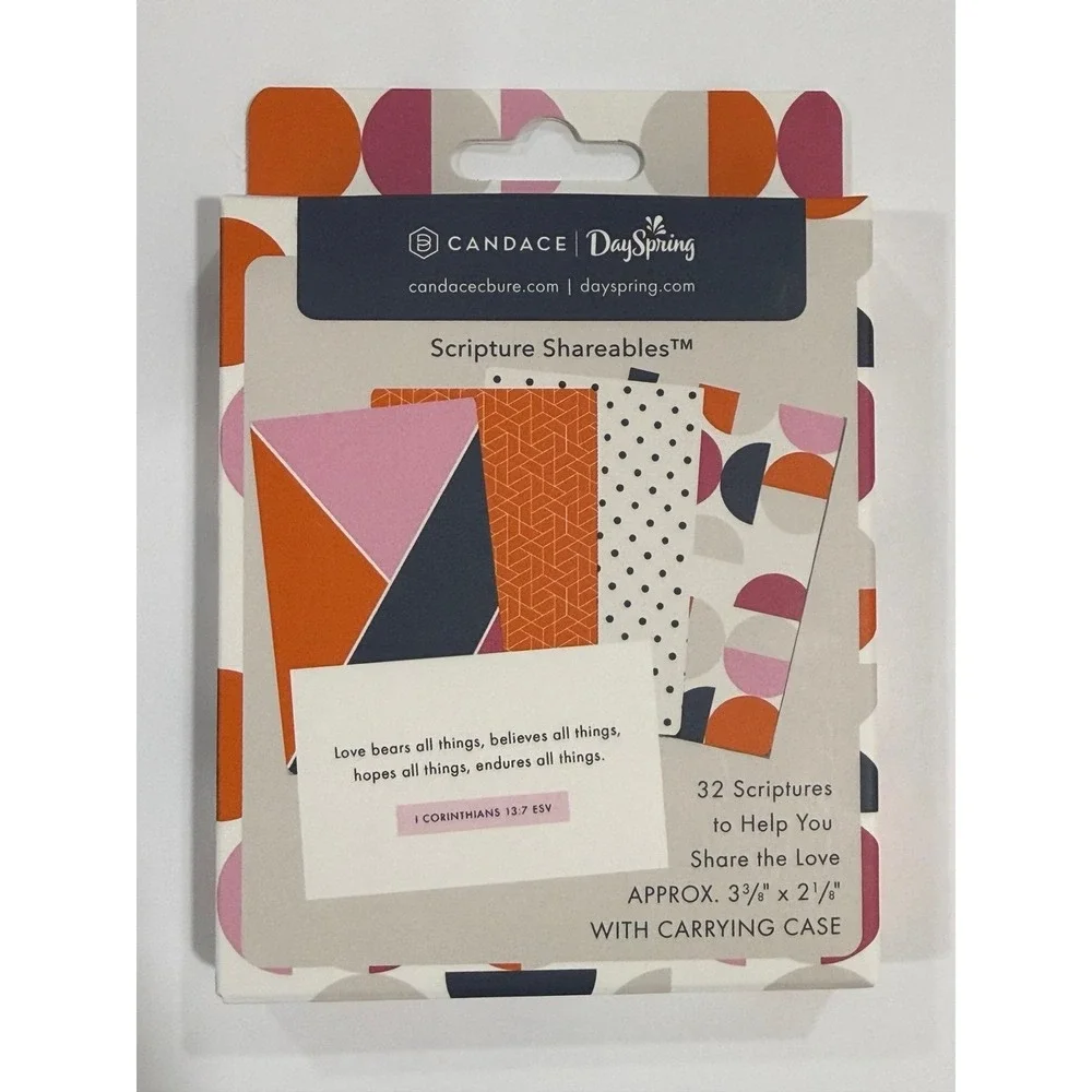 DaySpring Christian Greeting Card‎ Assortment + Scripture Shareable's & Card Box